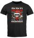 Herren T-Shirt Weihnachten PewPew Madafakas Katze Weihnachtsshirt Männer Moonworks®preview