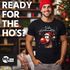 Herren T-Shirt Weihnachten Printshirt Rentier Rudolf Design Aufdruck Frohe XMAS Moonworks®preview