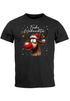 Herren T-Shirt Weihnachten Printshirt Rentier Rudolf Design Aufdruck Frohe XMAS Moonworks®preview