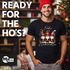 Herren T-Shirt Weihnachten Printshirt Wichtel Design Aufdruck Frohe XMAS Moonworks®preview