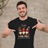 Herren T-Shirt Weihnachten Printshirt Wichtel Design Aufdruck Frohe XMAS Moonworks®preview