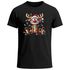 Herren T-Shirt Weihnachten Reniter Elch Comicstil XMAS Outfit Männer Moonworks®preview