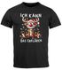 Herren T-Shirt Weihnachten Reniter Elch Comicstil XMAS Spruch Lusitg Outfit Männer Moonworks®preview