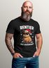 Herren T-Shirt Weihnachten Reniter war ausverkauft Spruch lustig XMAS Capybara Weihnachtsshirt Männer Moonworks®preview