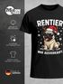 Herren T-Shirt Weihnachten Reniter war ausverkauft Spruch lustig XMAS Mops Weihnachtsshirt Männer Moonworks®preview