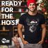 Herren T-Shirt Weihnachten Rentier Hirsch Elch mit Weihnachtsmütze XMAS Printshirt Moonworks®preview