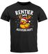 Herren T-Shirt Weihnachten Rentier war ausverkauft Elch Spruch lustig Ente XMAS Moonworks®preview