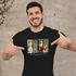 Herren T-Shirt Weihnachten Retro Design mit Schneemann Tannenbaum Santa Weihnachtsoutfit Moonworks®preview