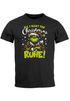 Herren T-Shirt Weihnachten Ruhe Weihnachtsshirt Grinch Weihnachtsoutfit Männer Lustig Moonworks®preview