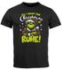 Herren T-Shirt Weihnachten Ruhe Weihnachtsshirt Grinch Weihnachtsoutfit Männer Lustig Moonworks®preview