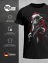 Herren T-Shirt Weihnachten | Santa mit Gitarre | Weihnachtsshirt lustig XMAS Outfit Mönner Moonworks®preview