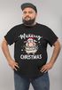 Herren T-Shirt Weihnachten Schaf Spruch Wortspiel lLustig Määäry Christmas XMAS Shirt für Männer Moonworks®preview