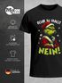 Herren T-Shirt Weihnachten Spruch lustig Bevor du fragst NEIN XMAS Outfit Moonworks®preview