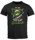 Herren T-Shirt Weihnachten Spruch Lustig Das einzig wahre Geschenk Grinch Anti XMAS Weihnachtsshirt Männer Moonworks®preview