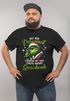 Herren T-Shirt Weihnachten Spruch Lustig Das einzig wahre Geschenk Grinch Anti XMAS Weihnachtsshirt Männer Moonworks®preview