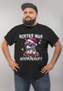 Herren T-Shirt Weihnachten Spruch lustig Einhorn Rentier war ausverkauft XMAS Outfit Männer Moonworks®preview