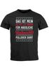 Herren T-Shirt Weihnachten Spruch lustig Es ist zu warm Ugly Christmas Sweater XMAS Outfit Männer Moonworks®preview
