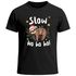 Herren T-Shirt Weihnachten Spruch lustig  Faultier Spruch Slow Ho Ho  XMAS Outfit Moonworks®preview