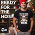 Herren T-Shirt Weihnachten Spruch Lustig Ho Ho Hol mir einen Wein Weihnachtsshirt Männer XMAS Moonworks®preview