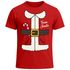Herren T-Shirt Weihnachten Spruch lustig Team Santa XMAS Outfit Weihnachtsshirt Männer Moonworks®preview