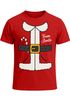 Herren T-Shirt Weihnachten Spruch lustig Team Santa XMAS Outfit Weihnachtsshirt Männer Moonworks®preview