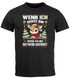 Herren T-Shirt Weihnachten Spruch Sarkasmus Rehkitz Rotwein XMAS Outfit Männer Moonworks®preview
