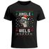 Herren T-Shirt Weihnachten Ugly XMAS Design Jingle Wels Wortwitz Spruch lustig Weihnachtsshirt Lustig Moonworks®preview