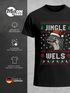 Herren T-Shirt Weihnachten Ugly XMAS Design Jingle Wels Wortwitz Spruch lustig Weihnachtsshirt Lustig Moonworks®preview
