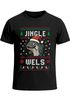 Herren T-Shirt Weihnachten Ugly XMAS Design Jingle Wels Wortwitz Spruch lustig Weihnachtsshirt Lustig Moonworks®preview