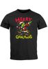 Herren T-Shirt Weihnachten Weihnachtsshirt Dabbing Grinch Weihnachtsoutfit Männer Lustig Moonworks®preview