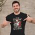 Herren T-Shirt Weihnachtsmann Spruch Lustig Das einzig wahre Geschenk XMAS Outfit Männer Moonworks®preview