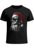 Herren T-Shirt Weihnachtsshirt Santa Claus Gafik Printshirt XMAS Outfit Männer Fashion Streetstyle Neverless®preview