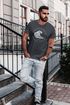 Herren T-Shirt Welle Wave California Ocean Drive Surf Summer Slim Fit Neverless®preview