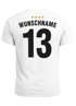 Herren T-Shirt Weltmeisterschaft Fußball WM 2026 Trikot Frontprint und Backprint personalisiert mit Name Deutschlandshirt Moonworks®preview