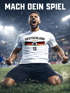 Herren T-Shirt Weltmeisterschaft Fußball WM 2026 Trikot Frontprint und Backprint personalisiert mit Name Deutschlandshirt Moonworks®preview