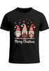 Herren T-Shirt Wichtel Design Merry Christmas Weihnachten XMAS Outfit Weihnachtsshirt Männer Moonworks®preview