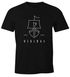 Herren T-Shirt Wikinger Schiff Vikings Lineart Slim Fit Neverless®preview