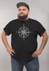 Herren T-Shirt Wind-Rose Kompass Segeln Moonworks®preview