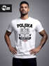 Herren T-Shirt WM Polska Polen Poland Flagge World Cup Drinking Team Fun-Shirt Moonworks®preview