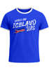 Herren T-Shirt WM-Shirt Island Iceland Ísland Fan-Shirt WM 2026 Fußball Weltmeisterschaft Moonworks®preview