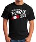 Herren T-Shirt WM-Shirt Peru Perú Fan-Shirt WM 2018 Fußball Weltmeisterschaft Moonworks®preview
