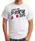 Herren T-Shirt WM-Shirt Peru Perú Fan-Shirt WM 2026 Fußball Weltmeisterschaft Moonworks®preview