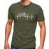 Herren T-Shirt Wohnmobil Camper Camping Herzschlag EKG Fun-Shirt lustig Moonworks®preview