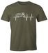 Herren T-Shirt Wohnmobil Camper Camping Herzschlag EKG Fun-Shirt lustig Moonworks®preview