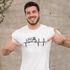 Herren T-Shirt Wohnmobil Camper Camping Herzschlag EKG Fun-Shirt lustig Moonworks®preview