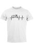 Herren T-Shirt Wohnmobil Camper Camping Herzschlag EKG Fun-Shirt lustig Moonworks®preview