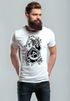 Herren T-Shirt Wolf Fenrir Fabelwesen Wikinger nordische Mythologie Odin Fashion Streetstyle Neverless®preview