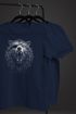 Herren T-Shirt Wolf mit Augenklappe Wikinger Nordmänner Mythologie Runen Fabeltiere Neverless®preview