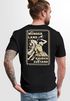 Herren T-Shirt Wunderland Fun Motiv Printshirt Backprint Schriftzug Spruch lustig Moonworks®preview