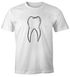 Herren T-Shirt Zahnfee Kostüm Fasching Karneval Fastnacht Zahn Fun-Shirt Moonworks®preview